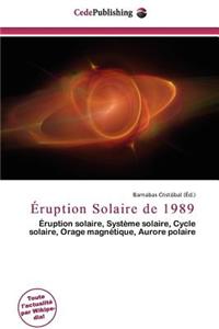 Ruption Solaire de 1989