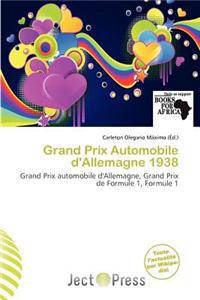 Grand Prix Automobile D'Allemagne 1938