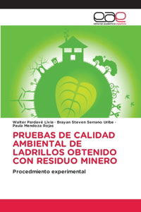 Pruebas de Calidad Ambiental de Ladrillos Obtenido Con Residuo Minero