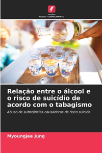 Relação entre o álcool e o risco de suicídio de acordo com o tabagismo