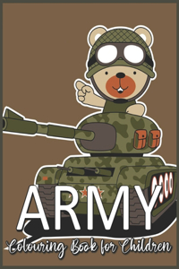 Army Colouring Book For Children