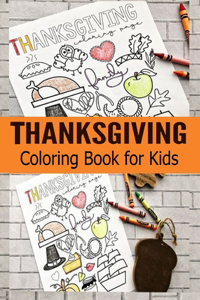 Thanksgiving Coloring Book for Kids