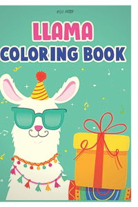llama coloring book