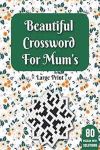Beautiful Crossword For Mum's