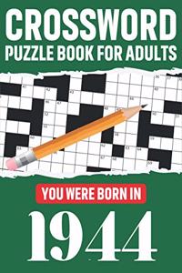 Crossword Puzzle Book For Adults