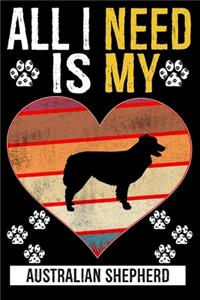 All I Need Is My AUSTRALIAN SHEPHERD