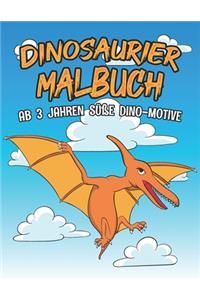 DINOSAURIER MALBUCH Ab 3 Jahren Süße Dino-Motive