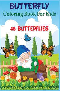 Butterfly Coloring Book for Kids 46 Butterflies