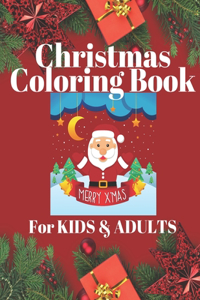 Christmas Coloring Book For Kids And Adults