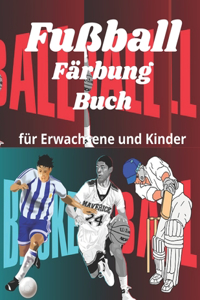 Fußball Färbung Buch
