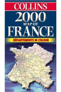 2000 Map of France