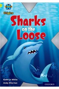 Project X Origins: Lime Book Band, Oxford Level 11: Masks and Disguises: Sharks on the Loose