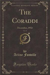 The Coraddi, Vol. 37: December, 1932 (Classic Reprint)