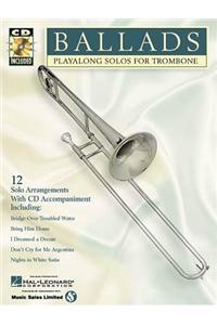 Ballads: Play-Along Solos for Trombone [With CD]