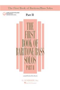 The First Book of Baritone/Bass Solos - Part II