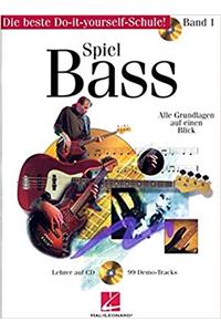 German Play Today Bass Bk/CD Level 1