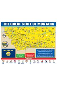 Montana State Map for Students - Pack of 30