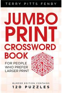Jumbo Print Crossword Book