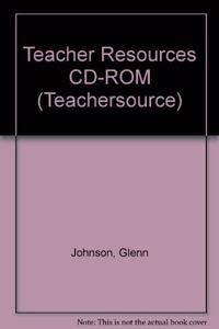 Teacher Resources CD-ROM