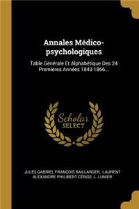 Annales Médico-Psychologiques