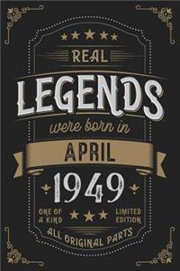 Real Legendes were born in April 1949