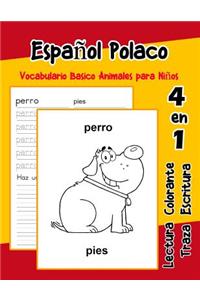Español Polaco Vocabulario Basico Animales para Niños