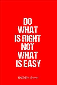 Motivation Journal