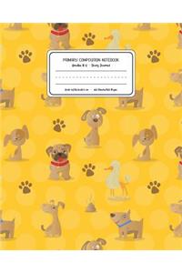Primary Composition Notebook Grades K-2 Story Journal