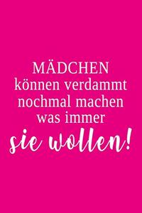 Frauenpower Notizbuch