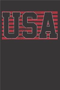 USA Country Pride Notebook Journal