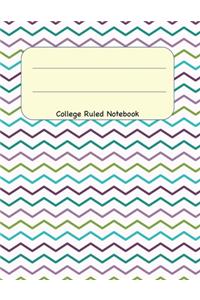 College Ruled Notebook