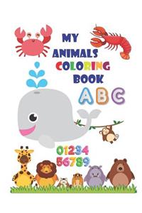 My Animals Coloring Book