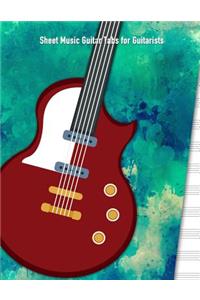 Sheet Music Guitar Tabs for Guitarists