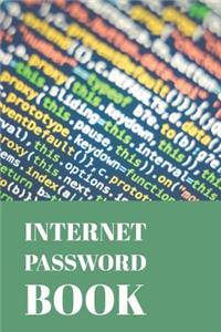 Internet Password Book