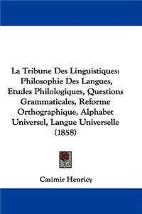 La Tribune Des Linguistiques