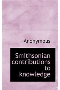 Smithsonian Contributions to Knowledge