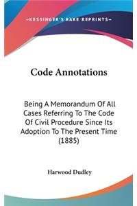 Code Annotations