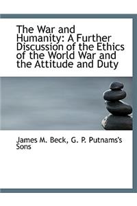 The War and Humanity