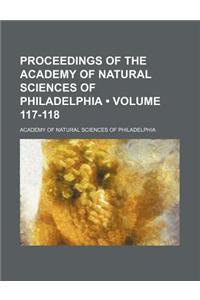 Proceedings of the Academy of Natural Sciences of Philadelphia (Volume 117-118)