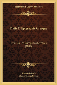 Traite D'Epigraphie Grecque