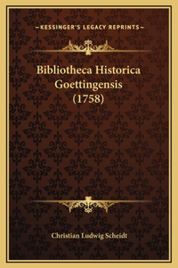 Bibliotheca Historica Goettingensis (1758)