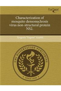 Characterization of Mosquito Densonucleosis Virus Non-Structural Protein Ns2