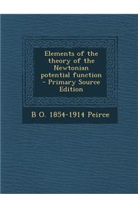 Elements of the Theory of the Newtonian Potential Function