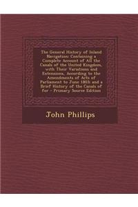 The General History of Inland Navigation