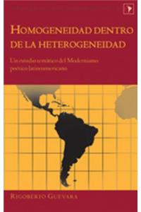 Homogeneidad Dentro de la Heterogeneidad