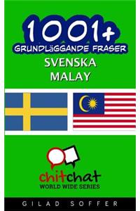 1001+ grundläggande fraser svenska - Malay