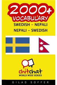 2000+ Swedish - Nepali Nepali - Swedish Vocabulary
