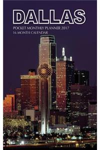Dallas Pocket Monthly Planner 2017