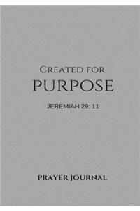 Created for Purpose Prayer Journal