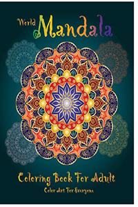 World Mandala Coloring Book For Adult